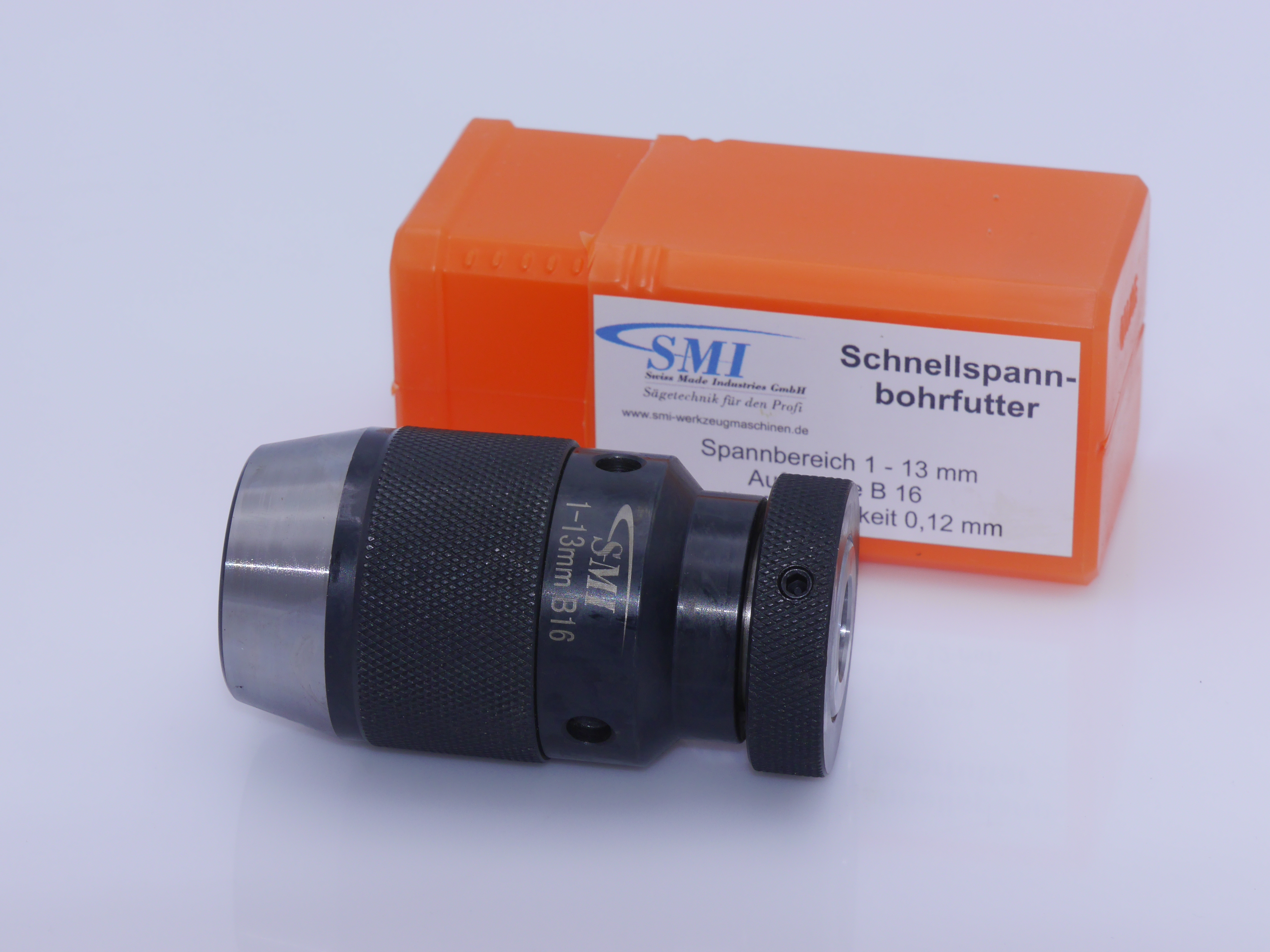 Schnellspann-Bohrfutter 1–13 Mm Mit B16-Aufnahme – Für Drehmaschine, NEU