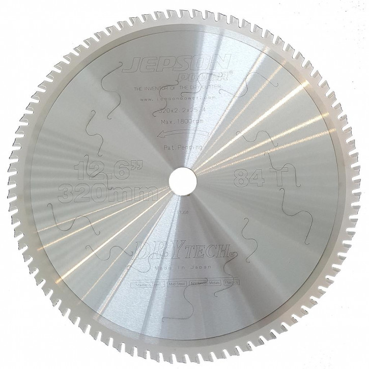 JEPSON HM-Kreissägeblatt 320 x 2,0 x 25,4 mm 84 Z