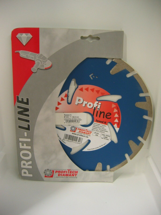 ProfiTech Profi Line Speed K 230x22,2 mm Diamanttrennscheibe