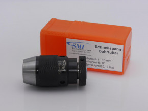 SMI Schnellspann-Bohrfutter 1-10 mm B12