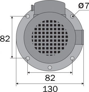 Hochleistungs-Kühlmittelpumpe Eintauchtiefe 200 mm / 400 Volt