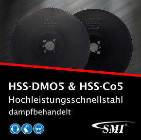 Metall-Kreissägeblatt HSS Dmo5 250 x 2,0 x 32 - 128 Zähne